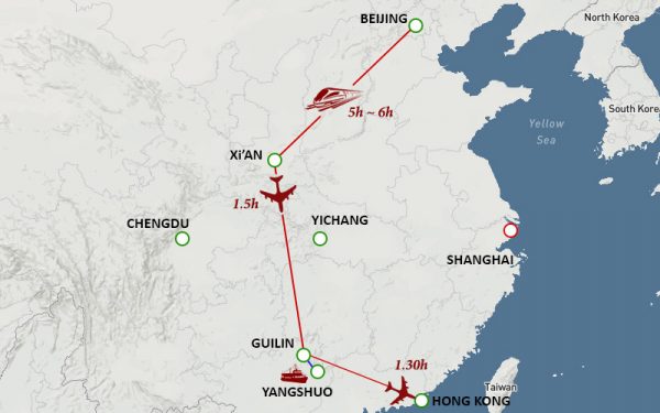 CHINA TOUR - BEIJING - XIAN - GUILIN - YANGSHUO - HONG KONG